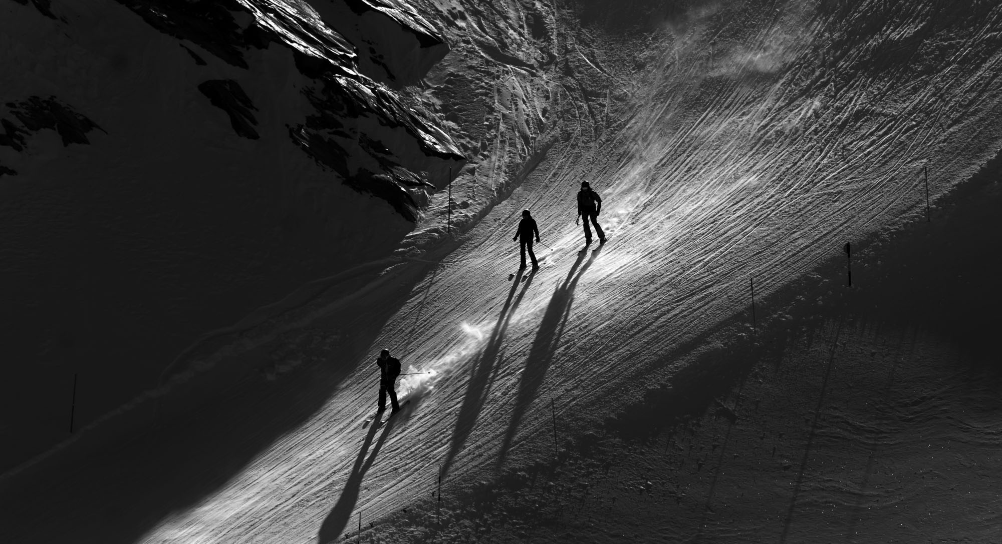 No fear for three.